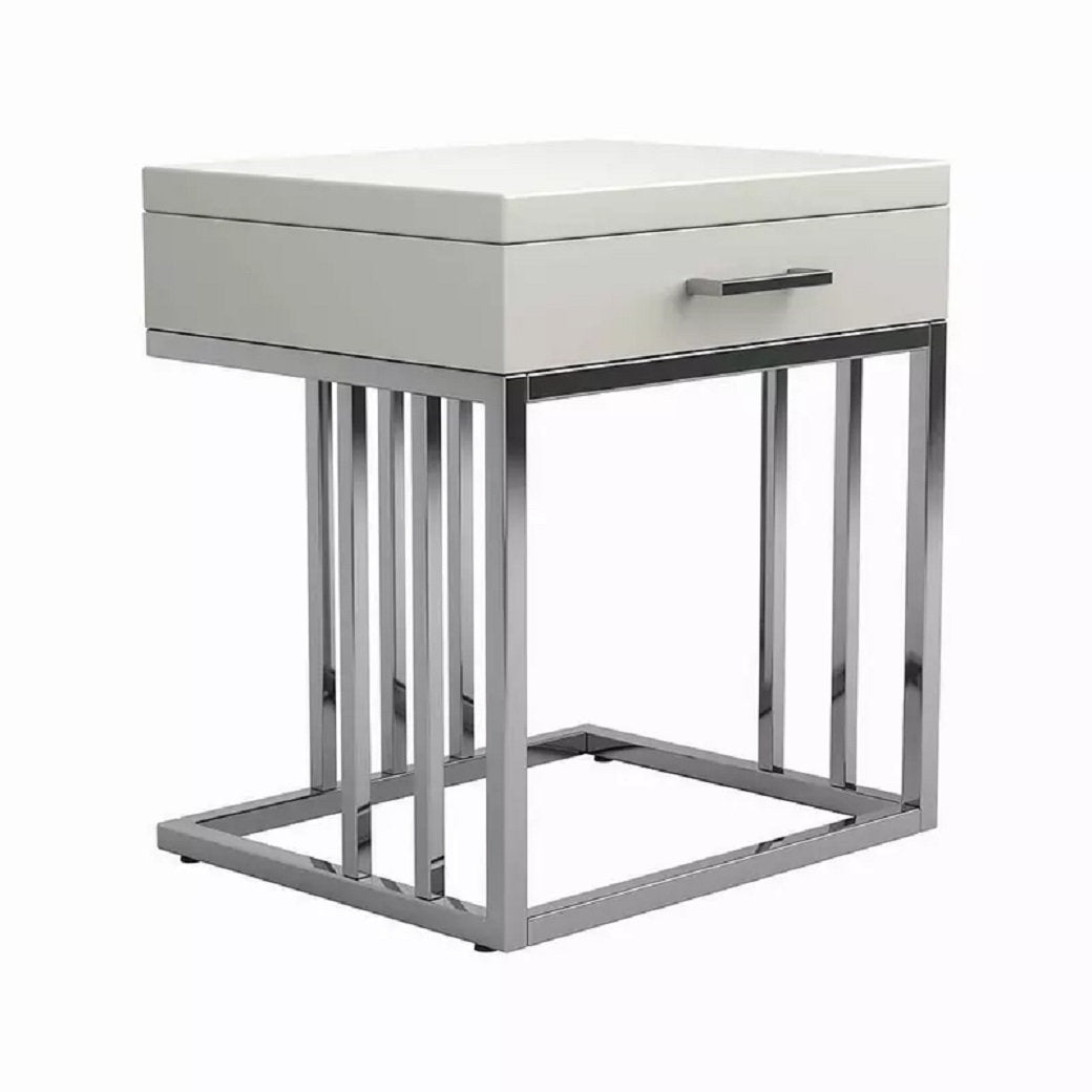 Dalya 1-drawer Rectangular End Table Orren Ellis