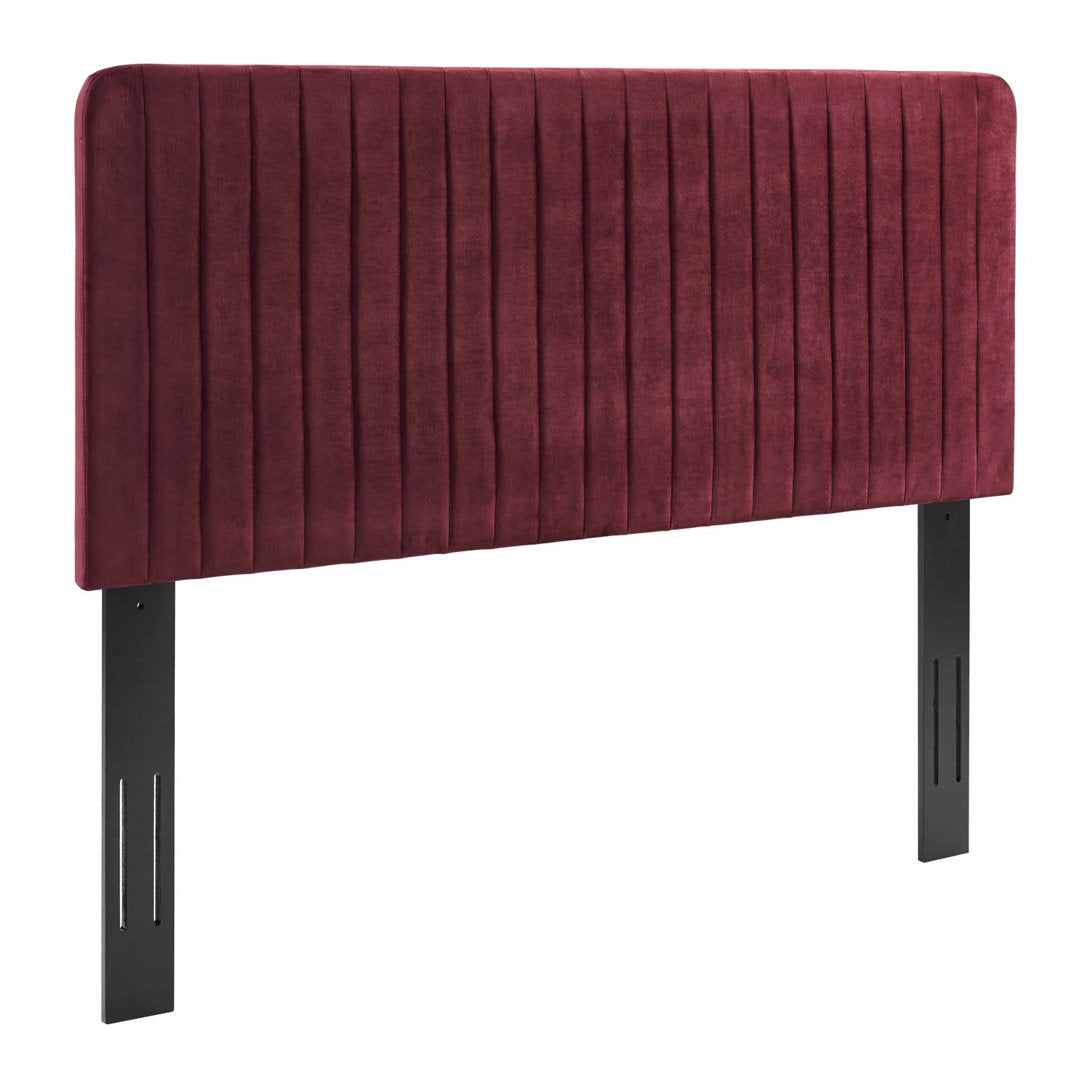 Milenna Channel Tufted Headboard Mercer41 Color: Gray Size: Twin