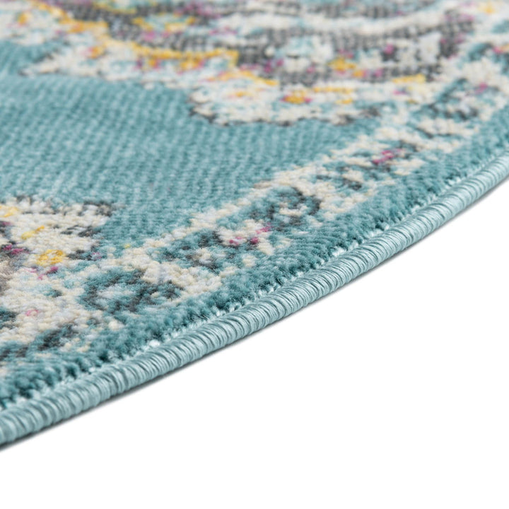 Paragon Rug_Blue Rugs.com Rug Size: Round 8'2"