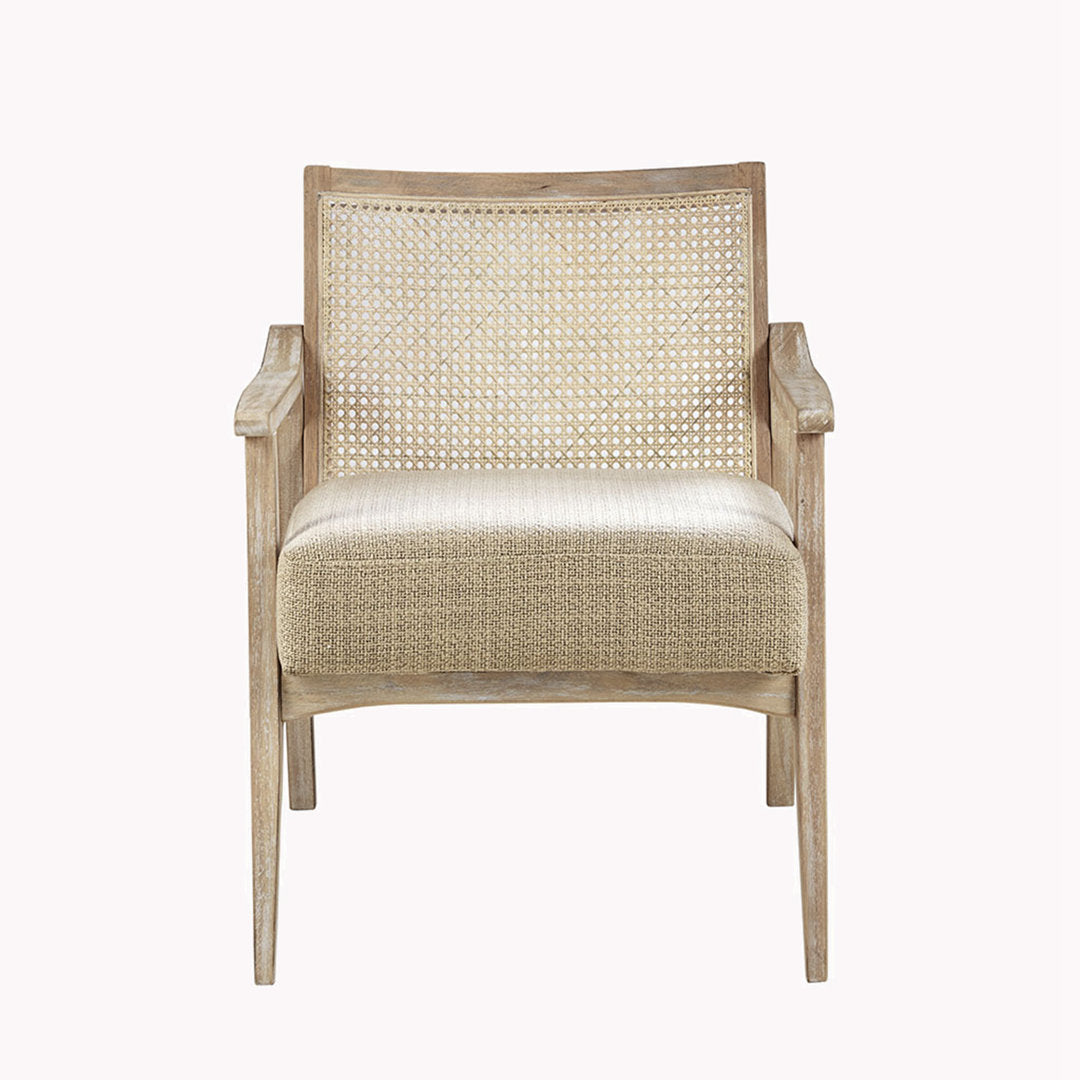Kelly Cane Back Accent Chair INK+IVY