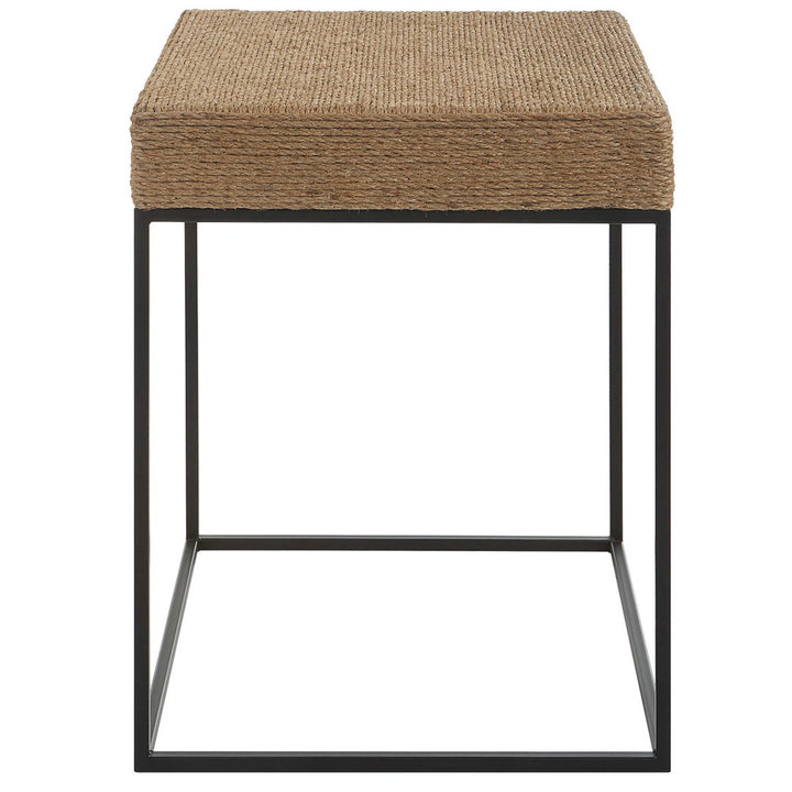 Canarsie Rustic Rope Accent Table Birch Lane™