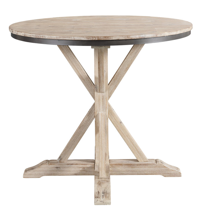 Eugley Pedestal Dining Table Sand & Stable™ Size: Counter Height (36" Height)