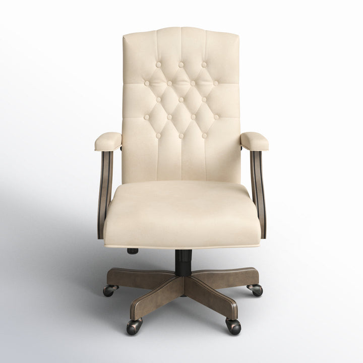 Mayson Executive Chair Three Posts™ Upholstery Color: Champagne