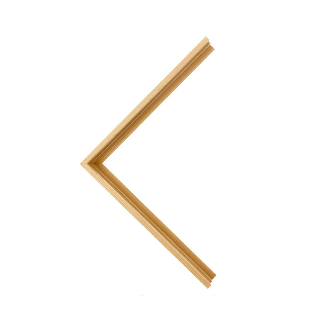 Emerald Fragment II by June Erica Vess - Wrapped Canvas Painting Wade Logan® Size: 30" H x 30" W x 1.25" D Mat Included: No, Format: Maple Floater Framed