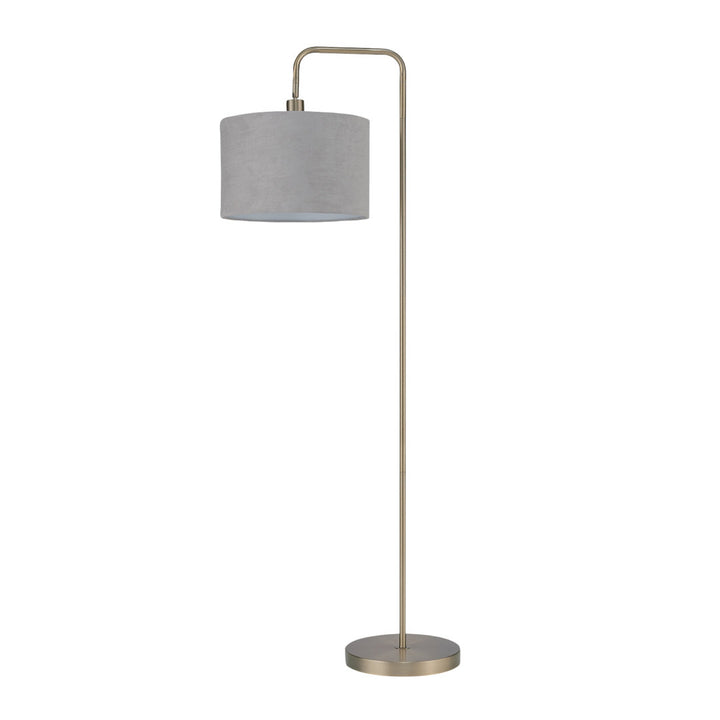 Chattahoochee 58" Arched Floor Lamp Ebern Designs Base Finish: Brass