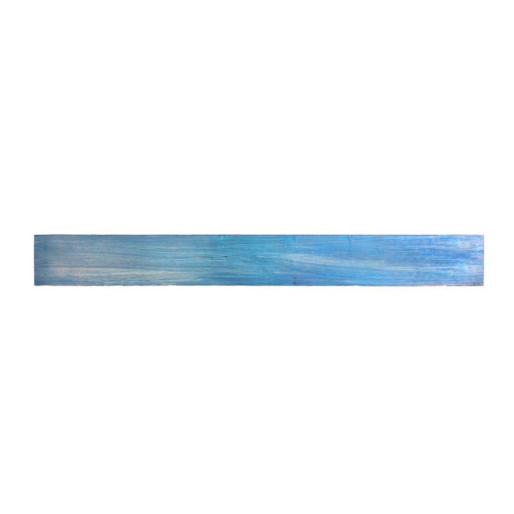 5" x 47" Reclaimed Peel and Stick Engineered Wood Wall Paneling e-Joy Color: Sky Blue