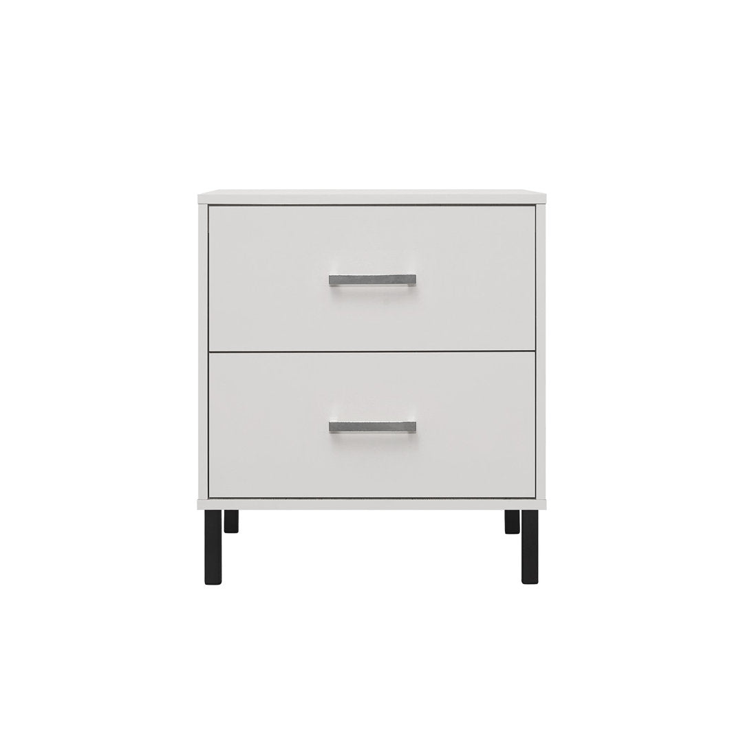 Alexei 2 - Drawer Nightstand Zipcode Design™ Color: White