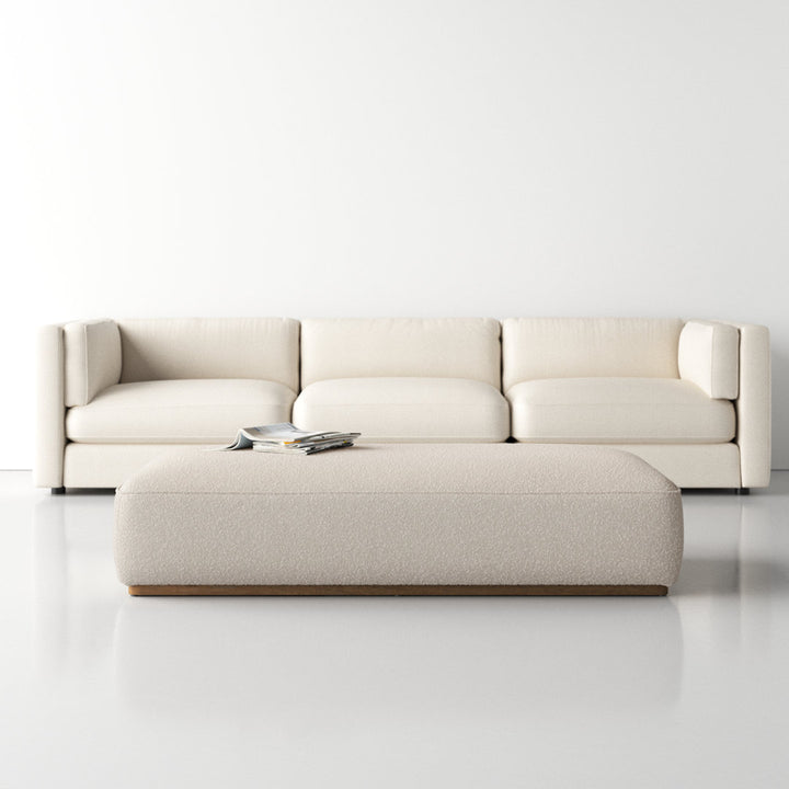 Kashida 65.5" Wide Rectangle Ottoman AllModern