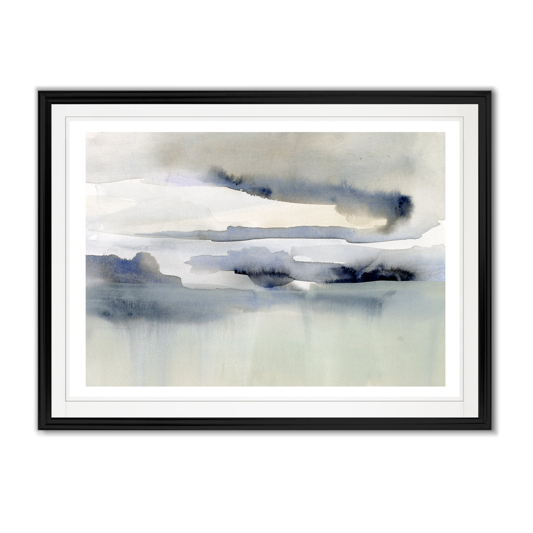 Passing Through II - Painting Mercury Row® Size: 22.5" H x 30.5" W x 1.5" D Format: Black Framed