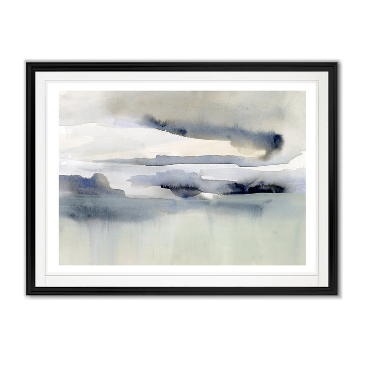 Passing Through II - Painting Mercury Row® Size: 22.5" H x 30.5" W x 1.5" D Format: Black Framed