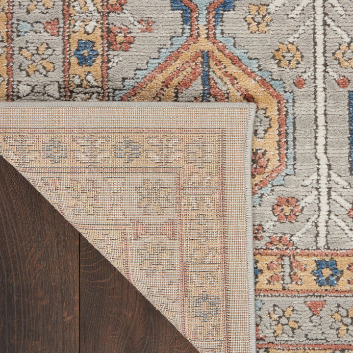 Taylorsville Geometric Brown/Blue/Gray Area Rug Dakota Fields Rug Size: Rectangle 6'7" x 9'6"