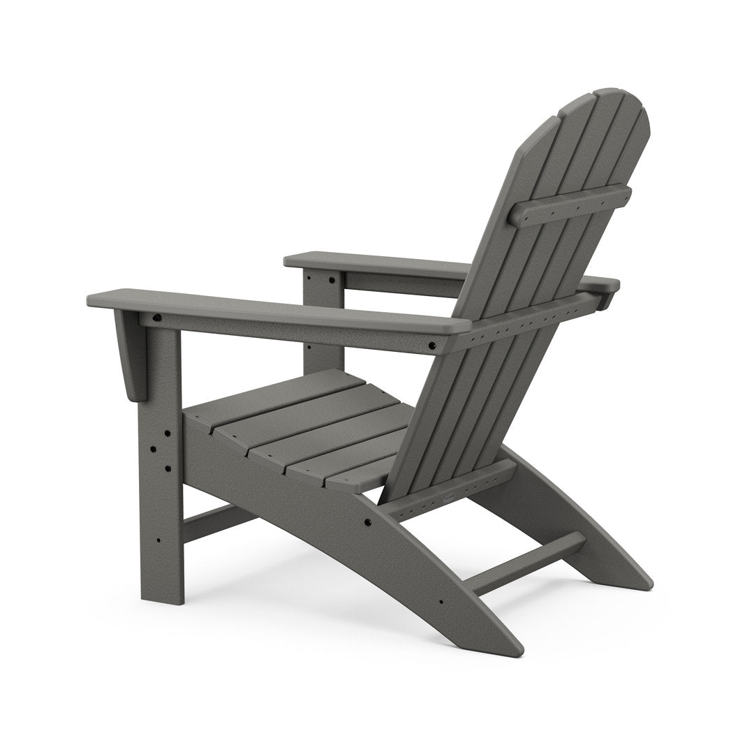 Nautical Adirondack Chair POLYWOOD® Color: Slate Gray