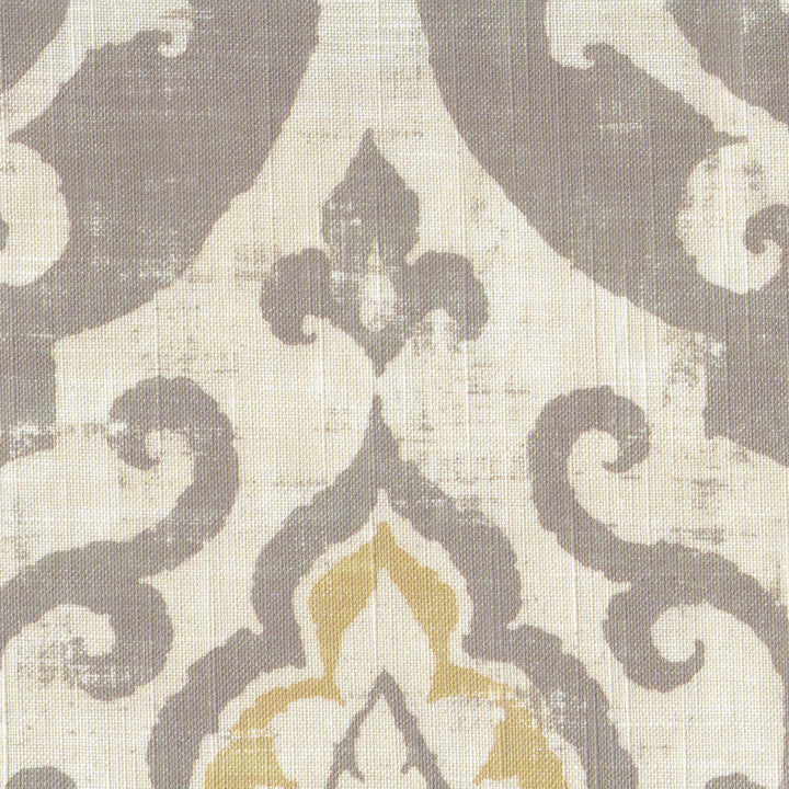 Adona Accent Chair Mistana™ Fabric: Tan/ Yellow/ Cream Damask  100% Cotton