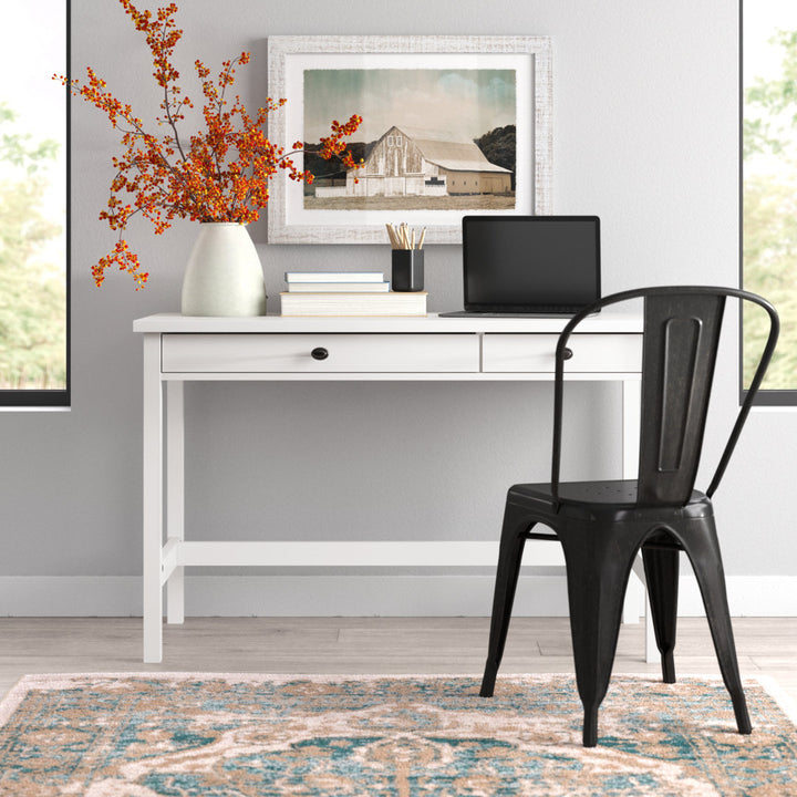 Willams Desk Laurel Foundry Modern Farmhouse® Color: Soft White