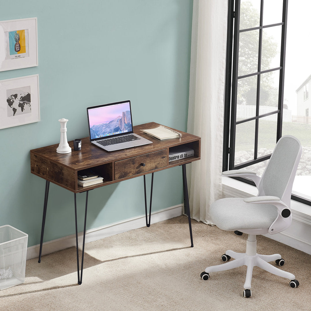 Kempst Home Office Computer Writing Desk Trent Austin Design® Color: Brown
