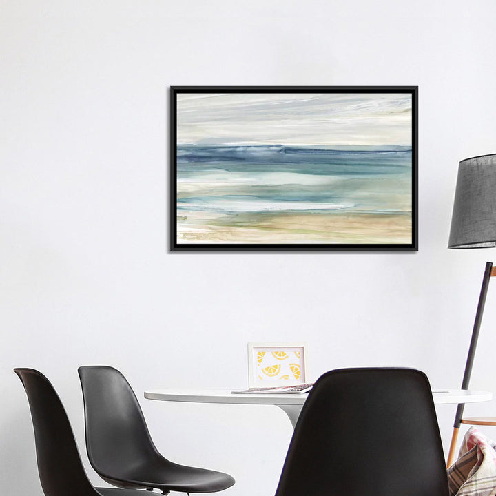 Ocean Breeze by Carol Robinson Painting Print The Twillery Co.® Size: 18" H x 26" W x 1.5" D Format: Black Framed, Mat Included: No Mat