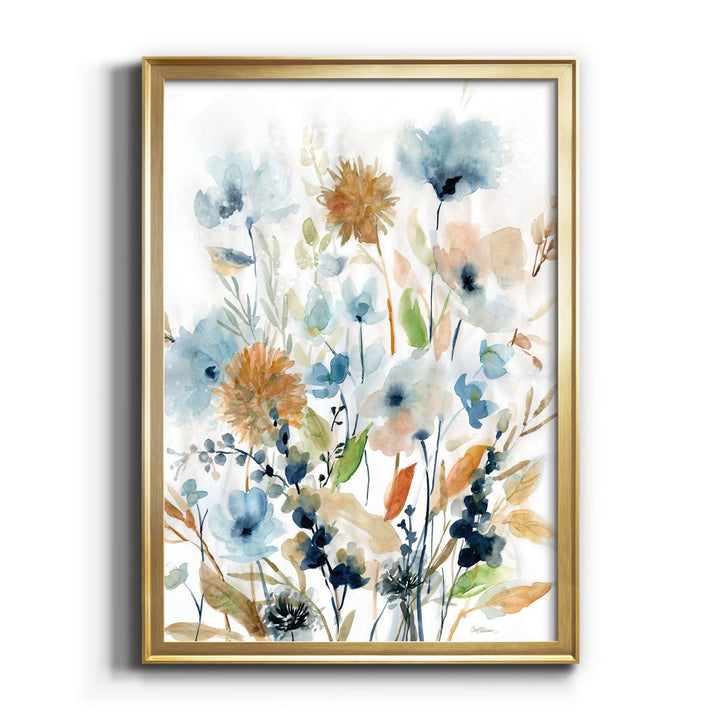 Holland Spring Mix II - Picture Frame Print on Canvas Red Barrel Studio® Frame Color: Gold Size: 26.5" H x 36.5" W x 1.5" D