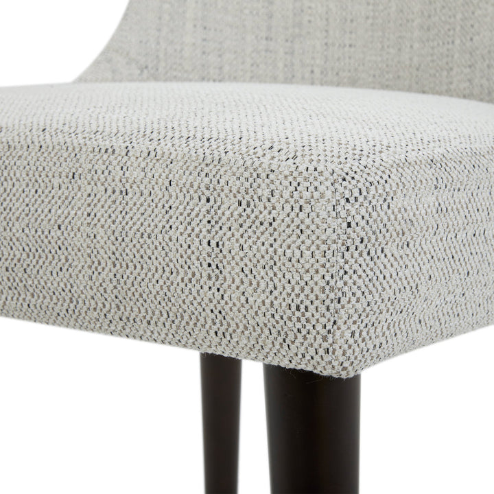 Brently Upholstered Dining Chair (Set of 2) Wade Logan® Upholstery Color: lvory