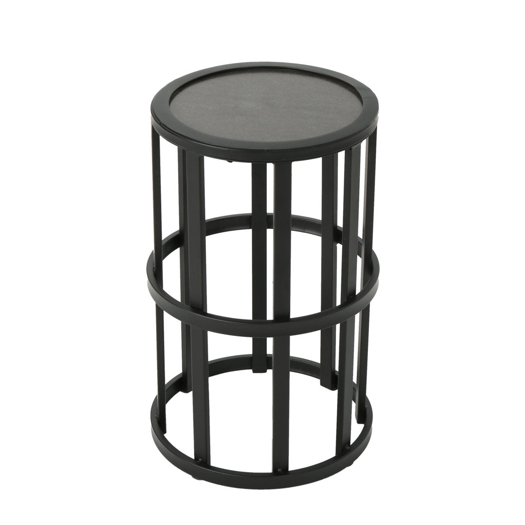 Hargraves Stone/Concrete Side Table Williston Forge