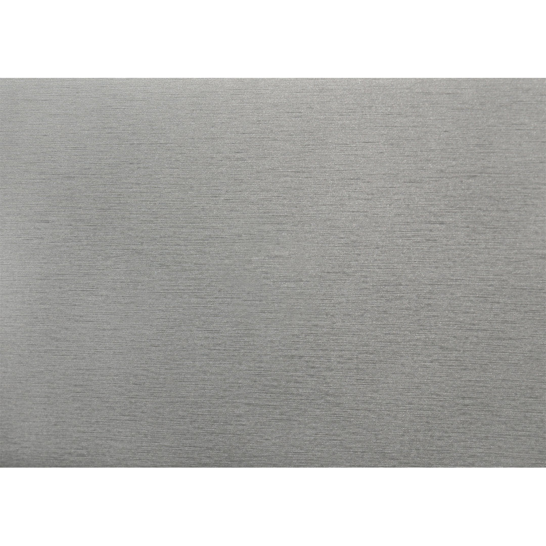 Manhasset Wooden Upholstered Platform Bed with Adjustable Tufted Headboard House of Hampton® Color: Silver Size: Twin