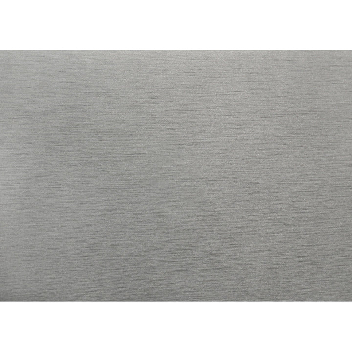 Manhasset Wooden Upholstered Platform Bed with Adjustable Tufted Headboard House of Hampton® Color: Silver Size: Twin