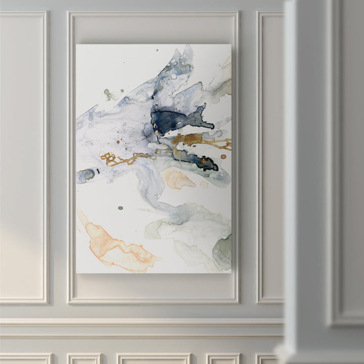 Organic Interlace II - Painting Print on Canvas Etta Avenue™ Size: 12" H x 8" W x 1" D Format: Wrapped Canvas