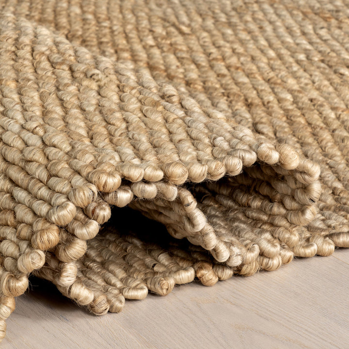 Annelynn Farmhouse Handmade Jute Natural Rug Birch Lane™ Rug Size: Square 6'