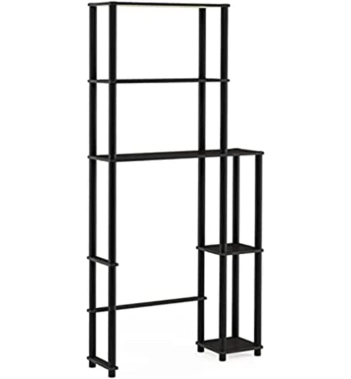 Antonucci 31.1" W x 65.1" H x 9" D Over-The-Toilet Storage Ebern Designs Finish: Espresso/Black