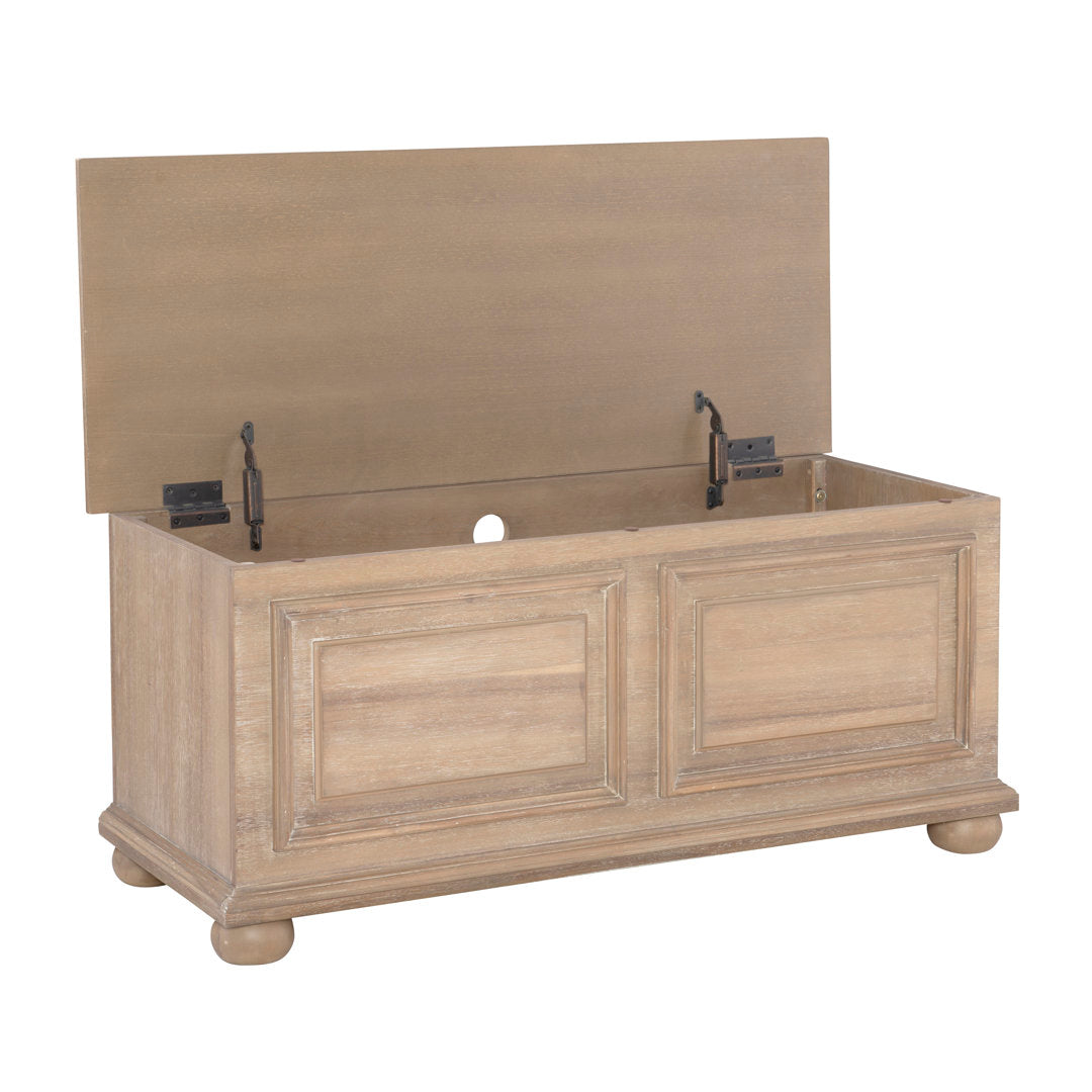 Chapman Solid Wood Blanket Storage Chest Alcott Hill® Color: Natural