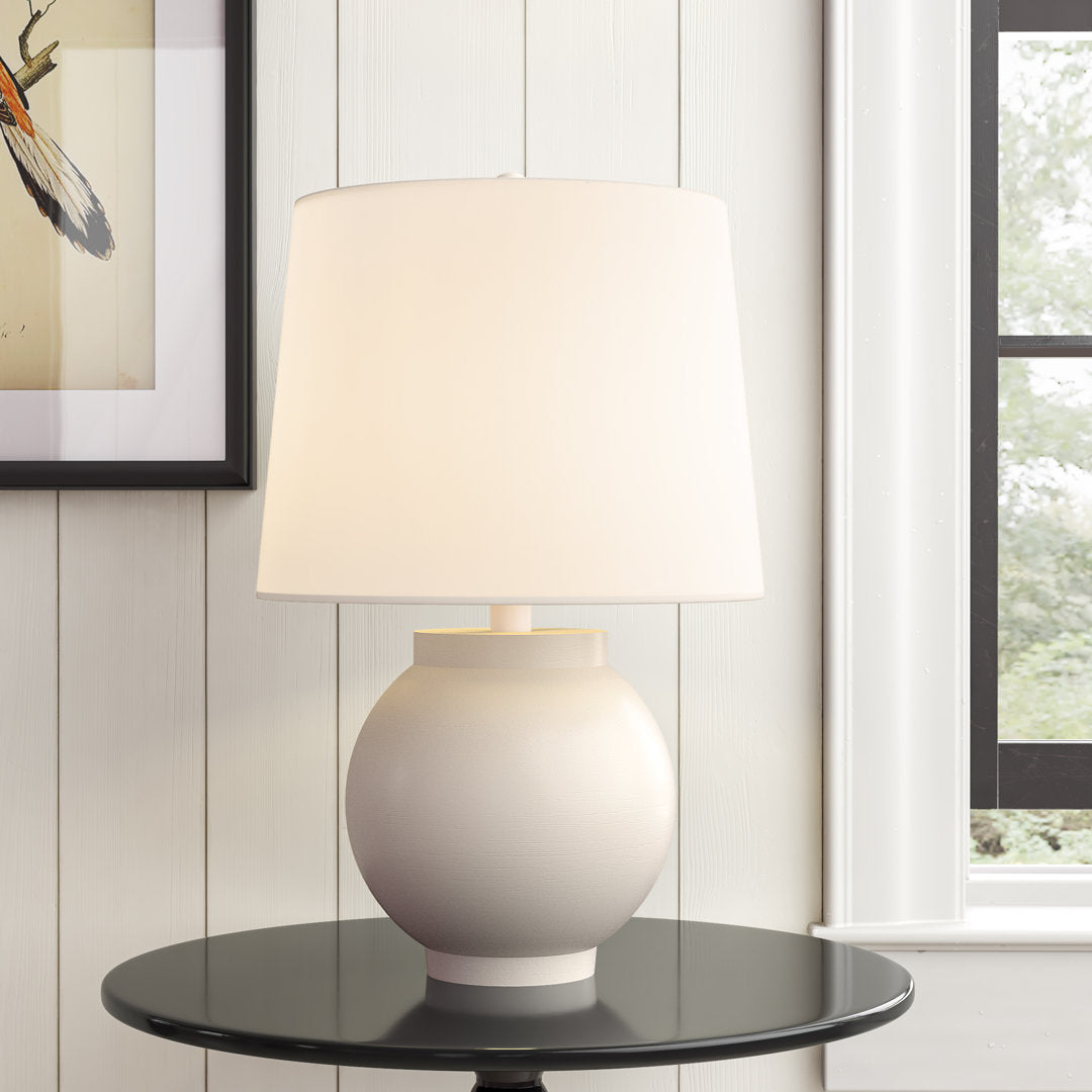 Hamby 22'' Cream Table Lamp Zipcode Design™