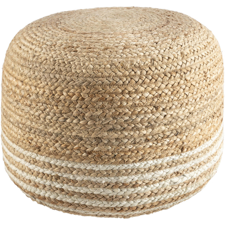 Aires 18" Wide Round Pouf Ottoman Birch Lane™
