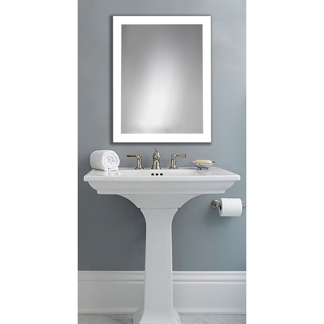 Gollu Mirror Ebern Designs Size: 60" x 40" Finish: White