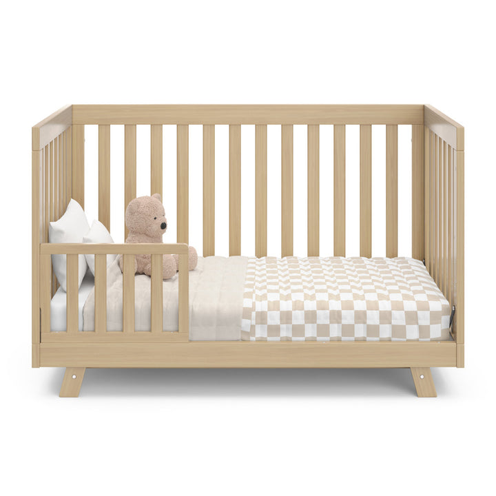 Beckett 3-in-1 Convertible Crib Storkcraft Color: Driftwood Pieces Included: Crib