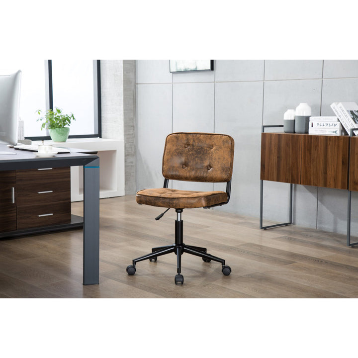Korey Task Chair Steelside™ Upholstery Color: Brown