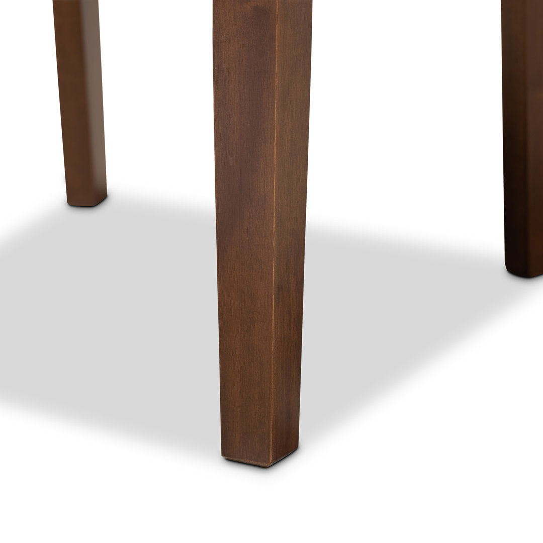Brotanella Modern and Contemporary Upholstered Wood Dining Chair (Set of 4) Red Barrel Studio®