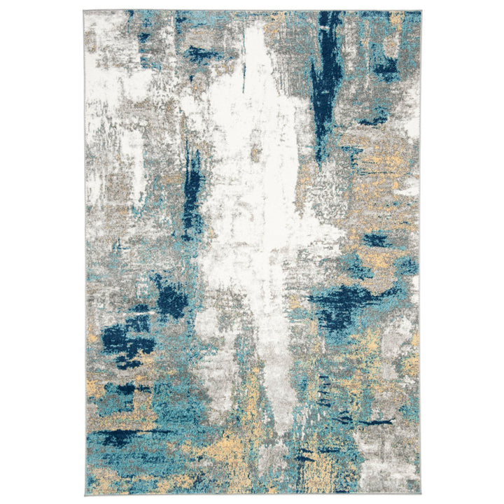 Genessys Performance Abstract Rug 17 Stories Rug Size: Rectangle 2' x 4'