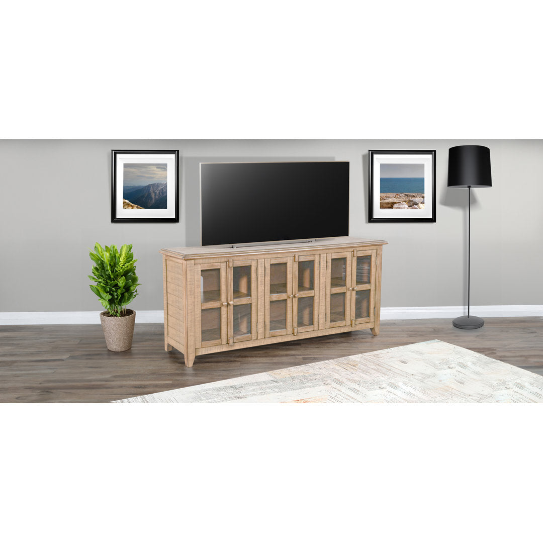 Shweta TV Stand for TVs up to 78" Beachcrest Home™ Color: Beach Pebble