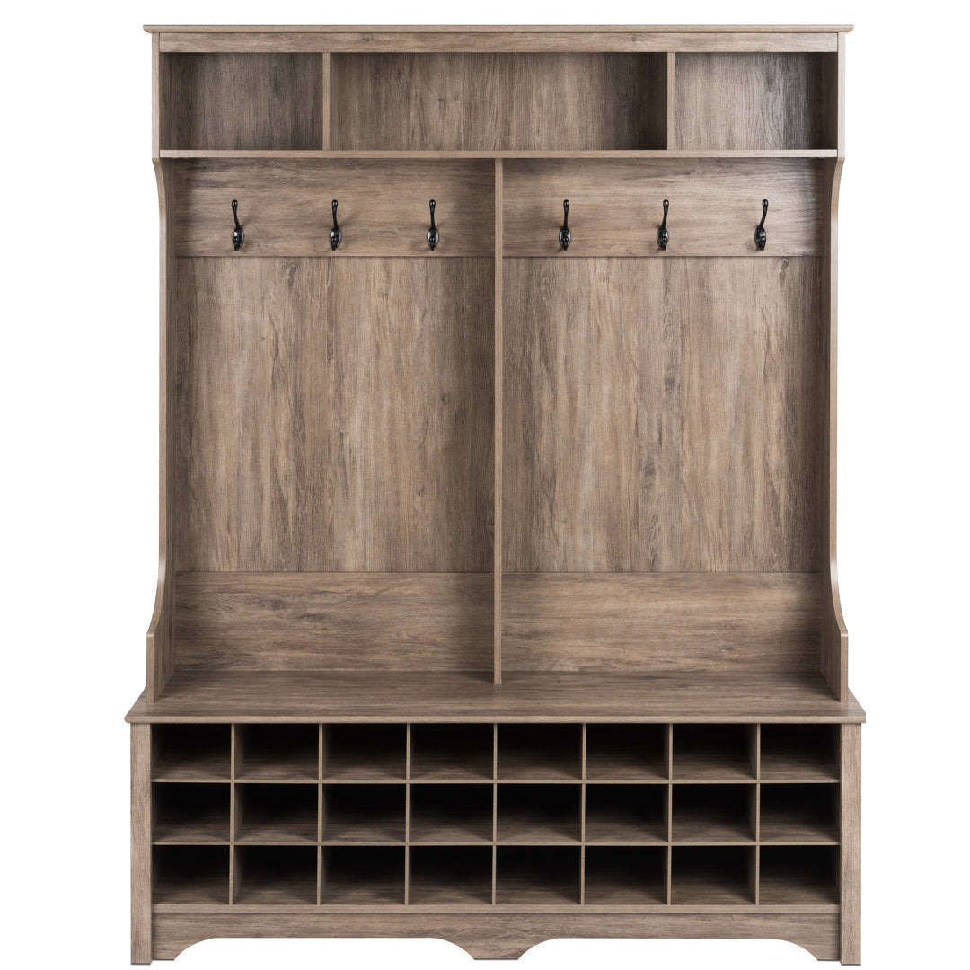 Gracie Hall Tree Gracie Oaks Color: Drifted Gray