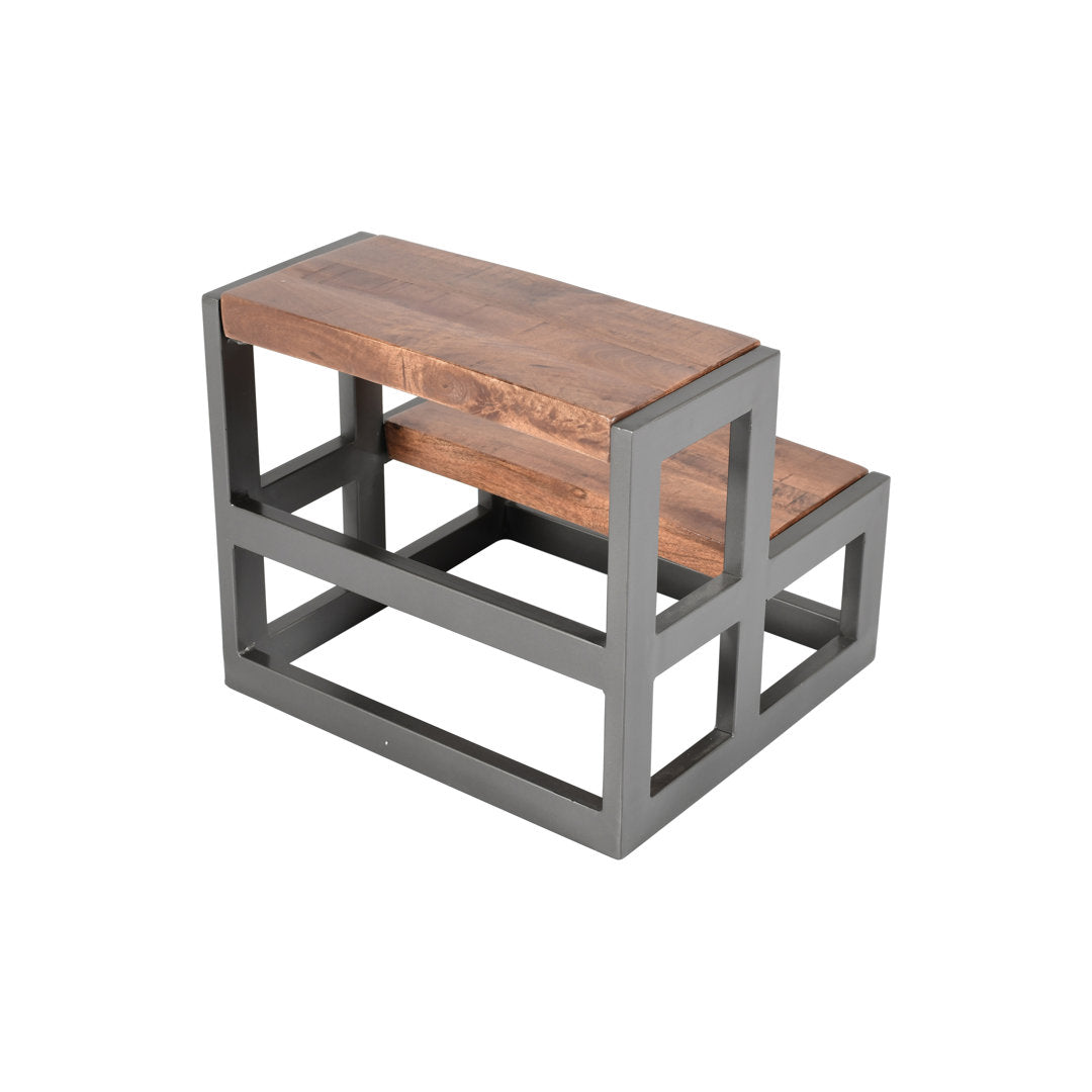 Majeski 2 - Step Wood Step Stool Trent Austin Design® Color: Brown