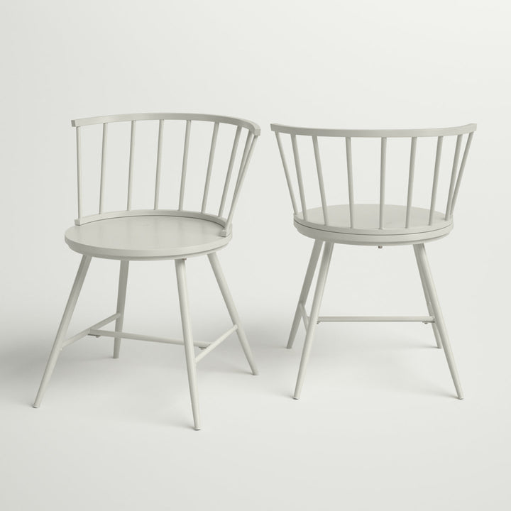 Johanna Metal Side Chair (Set of 2) Laurel Foundry Modern Farmhouse® Color: Silver Birch