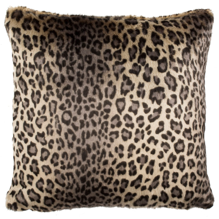 Faux Leopard Throw Pillow Safavieh