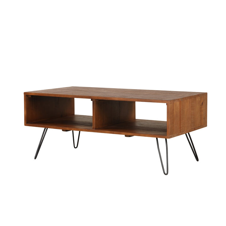 Jorgenson 4 Legs Coffee Table with Storage Trent Austin Design®