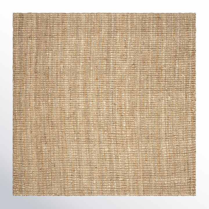 Erroll Pollux Machine Made Power Loom Jute Area Rug Beachcrest Home™ Rug Size: Square 9'