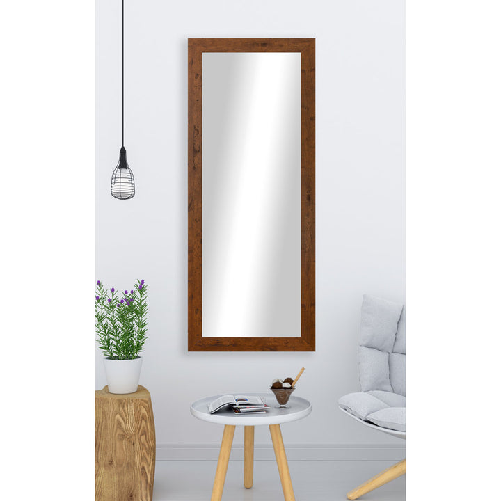 Lundeen Mirror Andover Mills™ Size: 70.5" H x 32" W Finish: Dark Walnut