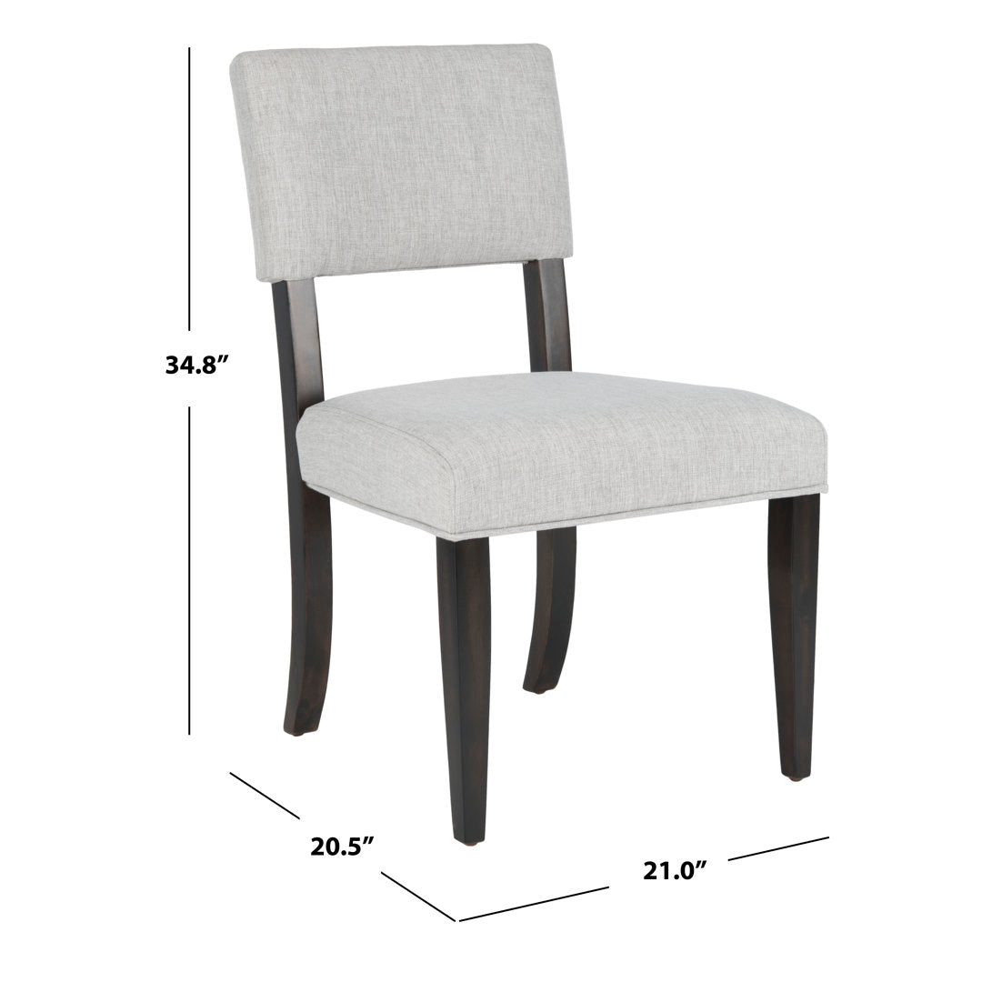 Side Chair in Light Taupe (Set of 2) Safavieh Couture