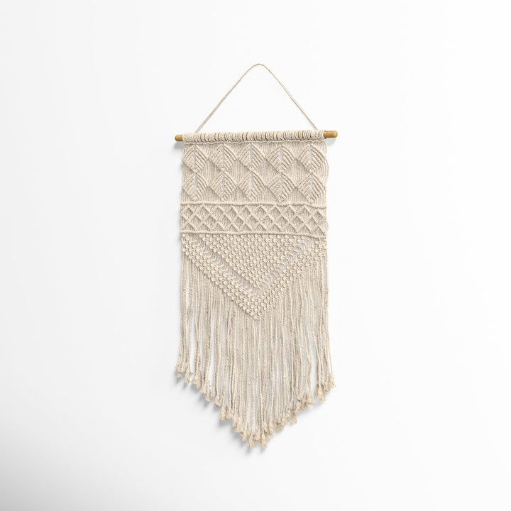 Cotton Transitional Wall Hanging Joss & Main Size: 31" H x 15" W