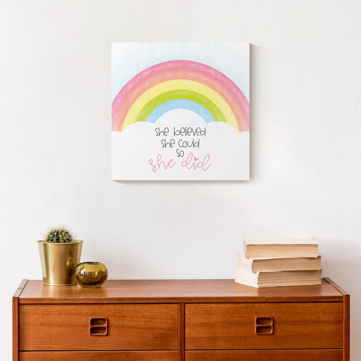 Canvas Art Harriet Bee Size: 12" H x 12" W x 1.25" D