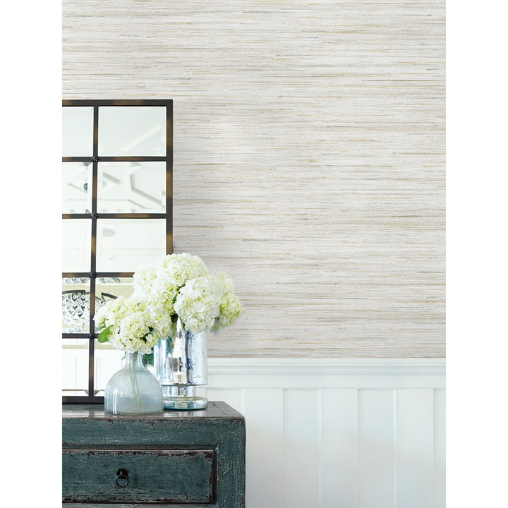 Arnod 27' L x 27" W 3D Embossed Wallpaper Roll Wade Logan® Color: Butter Cream