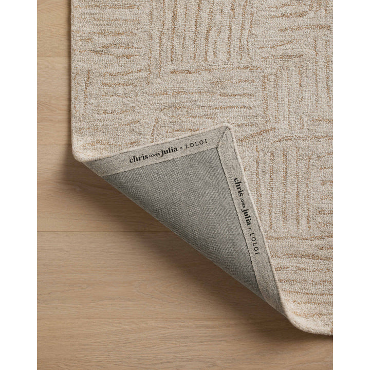 Chris Loves Julia x Loloi Polly Smoke / Sand Area Rug Chris Loves Julia x Loloi Rug Size: Runner 2' x 5'