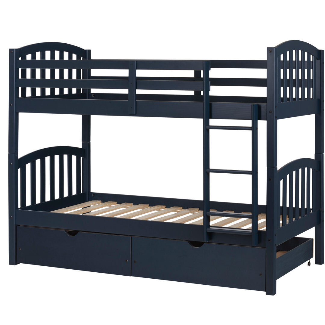 Emyree Twin Bunk Bed Harriet Bee